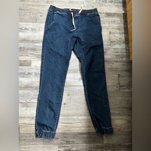 Lira Men's Dark Blue Slim Straight Jeans